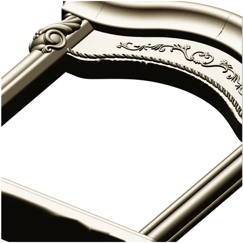 Baroque Arched Frame STL - 3D model for CNC router