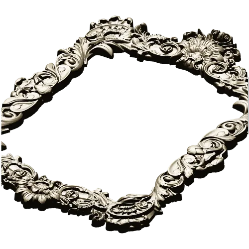 Baroque Rococo Frame STL for CNC Milling