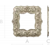 Baroque Shell Frame STL for CNC Carving