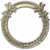 Ornate Acanthus Round Frame - 3D STL for CNC