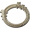 Ornate Acanthus Round Frame - 3D STL for CNC