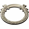Ornate Acanthus Round Frame - 3D STL for CNC