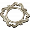 Rococo Round Frame STL for CNC - Baroque Medallion 3D Model