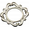 Rococo Round Frame STL for CNC - Baroque Medallion 3D Model