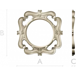 Versailles Rocaille Medallion