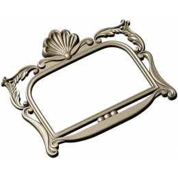 Seashell Rococo Frame