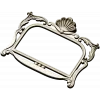 Ornate Seashell Rococo Frame STL for CNC