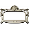 Ornate Seashell Rococo Frame STL for CNC