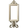 Baroque Rectangular Frame STL for CNC