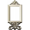 Baroque Rectangular Frame STL for CNC