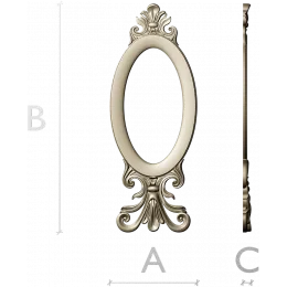 Versailles Oval Cartouche