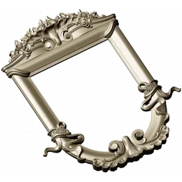 Auric Laurel Frame