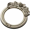 Ornate Round Floral Frame - STL 3D Model for CNC