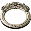Ornate Round Floral Frame - STL 3D Model for CNC
