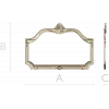 Ornate Rococo Shell Frame STL for CNC