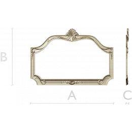 Belle poque Shell Frame