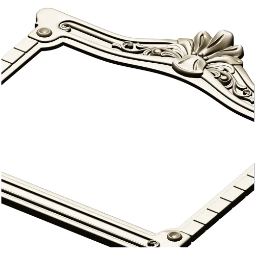 Regal Shell Ornate Frame - STL 3D model for CNC