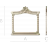 Regal Shell Ornate Frame - STL 3D model for CNC