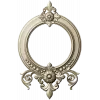 Ornate Round Frame STL for CNC