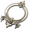 Ornate Round Frame STL for CNC