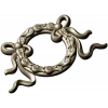 Ribbon Laurel Wreath STL for CNC