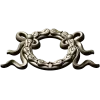 Ribbon Laurel Wreath STL for CNC