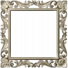 Ornate Acanthus Square Frame STL for CNC