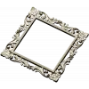 Ornate Acanthus Square Frame STL for CNC
