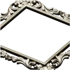 Ornate Acanthus Square Frame STL for CNC