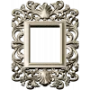Ornate Rococo Acanthus Frame STL - 3D model for CNC