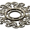 Резная круглая рамка - 3D модель STL для ЧПУ