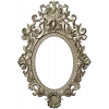 Baroque Oval Frame 3D STL Model for CNC Milling