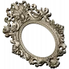 Baroque Oval Frame 3D STL Model for CNC Milling
