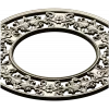 Круглая ажурная рамка акант - stl модель для ЧПУ