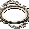 Baroque Round-in-Square Frame STL for CNC