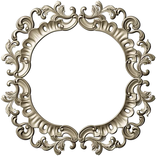 Aurelia Baroque Frame STL 3D model for CNC