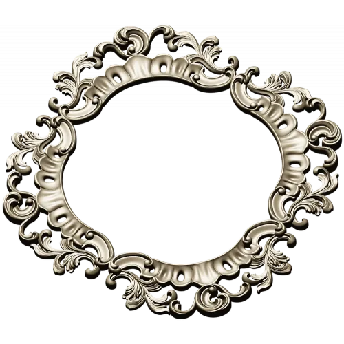 Aurelia Baroque Frame STL 3D model for CNC