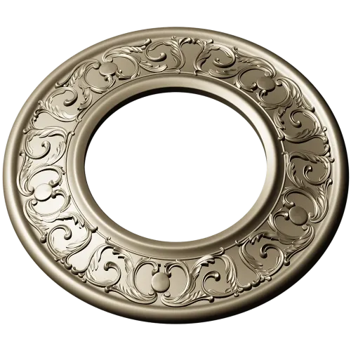 Ornate Round Frame STL for CNC