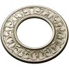 Ornate Round Frame STL for CNC
