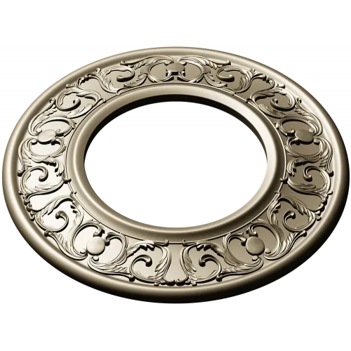 Ornate Round Frame STL for CNC