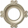 Ornate Round Frame STL for CNC