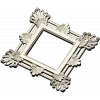 Ornate Acanthus Square Frame - STL 3D Model for CNC