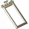 Ornamental Rectangular Frame STL - 3D model for CNC milling