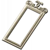 Ornamental Rectangular Frame STL - 3D model for CNC milling