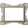 Baroque Corner Frame STL - 3D Model for CNC Router