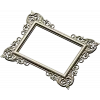 Baroque Corner Frame STL - 3D Model for CNC Router