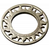 Solar Flame Ring - round decorative frame STL for CNC