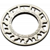 Solar Flame Ring - round decorative frame STL for CNC