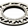 Solar Flame Ring - round decorative frame STL for CNC