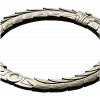 Laurel Wreath Frame STL for CNC Carving